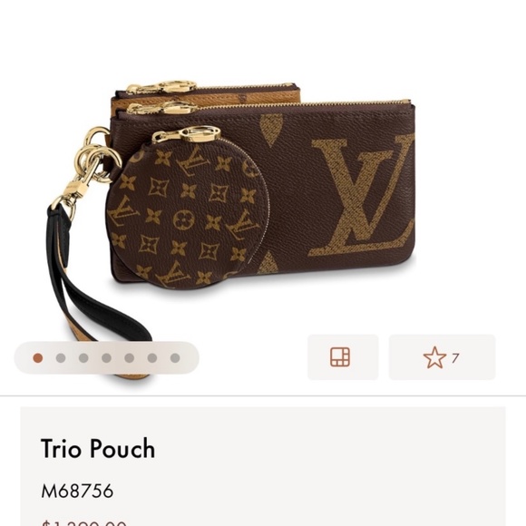 Louis Vuitton Trio pouch - Picture 5 of 7